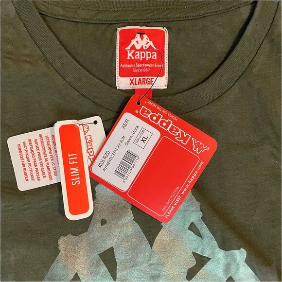 NWT Kappa Authentic Estessi Slim T-shirt XL - Picture 4 of 4